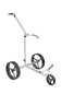 Preview: Lithium Elektro Golf Trolley Kolibri® K1, Rahmen nachpolierbar, schnell-zerlegbar/-klappbar, mit Bergabfahrbremse, Fernbedienung als Option